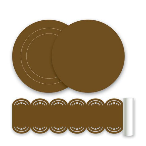 Espresso Brown Wall Stickers