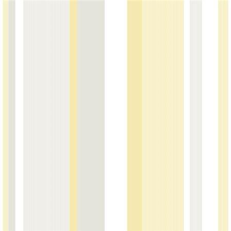 Yellow Awning Stripe Peel And Stick Wallpaper