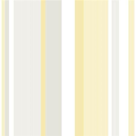 Yellow Awning Stripe Peel And Stick Wallpaper