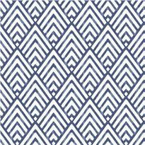 Arrowhead Deep Blue Peel and Stick Wallpaper