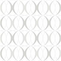 Circulate Light Silver Peel and Stick Wallpaper