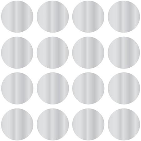 Silver Effect Confetti Dots