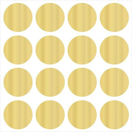 Gold Effect Confetti Dots