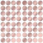 Dots - Metallic Effect Rose Gold