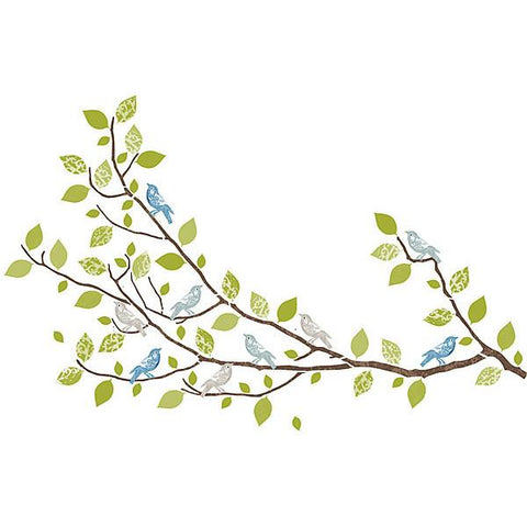 Sitting in a Tree Wall Art Sticker Kit