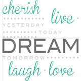 Cherish Dream Live Wall Quote