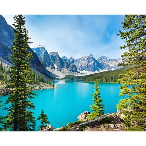 Lake Moraine Wall Mural