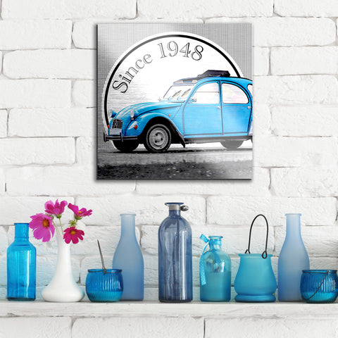 1948 Citroen 2CV Metal Wall Art