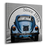 1938 City Car Metal Wall Art