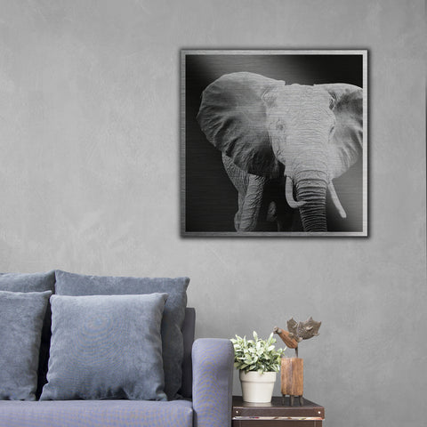 Elephant Metal Wall Art