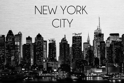 New York City Skyline Metal Wall Art