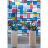 Mondrian Window Self Adhesive
