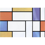 Mondrian Window Self Adhesive