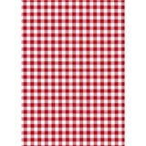 Red Gingham Peel And Stick Liner