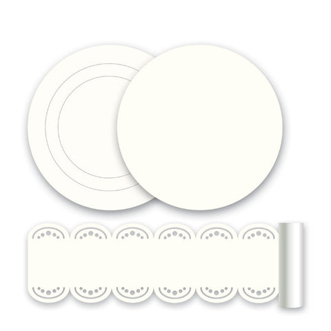 Ivory White Wall Stickers