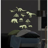 Dinosaurs Glow in the Dark Wall Art Kit