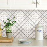 Quatrefoil Peel & Stick Backsplash Tiles