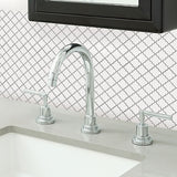 Quatrefoil Peel & Stick Backsplash Tiles