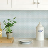 Sea Glass Peel & Stick Backsplash Tiles