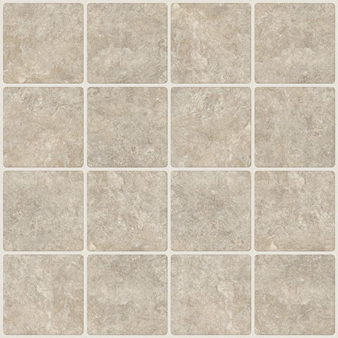 Travertine Squares Peel & Stick Backsplash Tiles