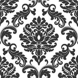 Ariel Black and White Damask Peel And Stick Wallpaper