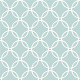 Blue Links Peel And Stick Wallpaper