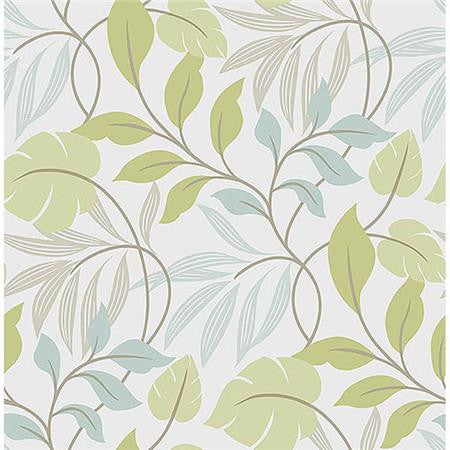 Blue and Green Meadow Peel And Stick Wallpaper