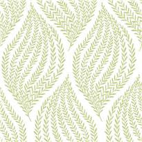 Fern Lime Green Peel and Stick Wallpaper 