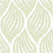 Fern Lime Green Peel and Stick Wallpaper 