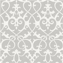 Ironwork Grey Peel and Stick Wallpaper