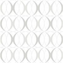 Circulate Light Silver Peel and Stick Wallpaper 