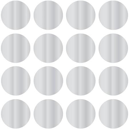 Silver Effect Confetti Dots