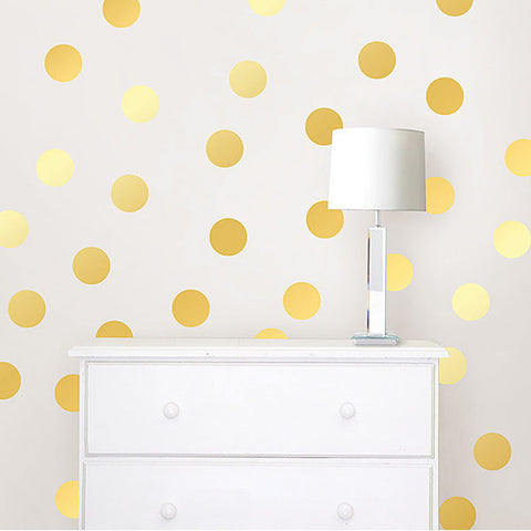 Gold Effect Confetti Dots