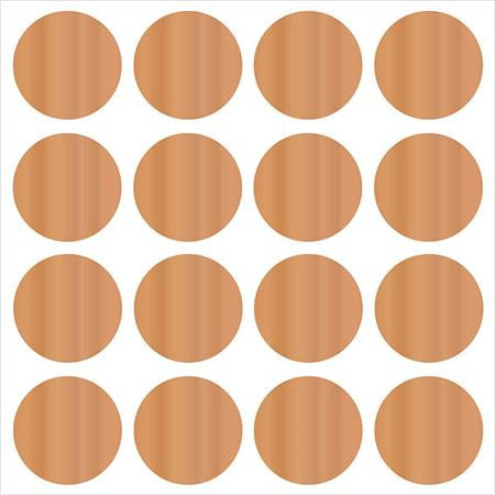 Copper Effect Confetti Dots