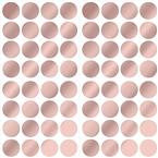 Dots - Metallic Effect Rose Gold