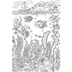 The Reef Colouring Wall Decal