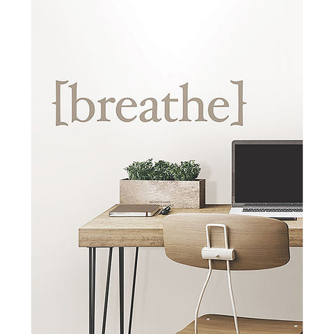 Wall Words - Breathe