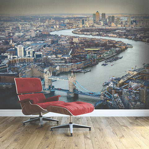 London Skyline Wall Mural