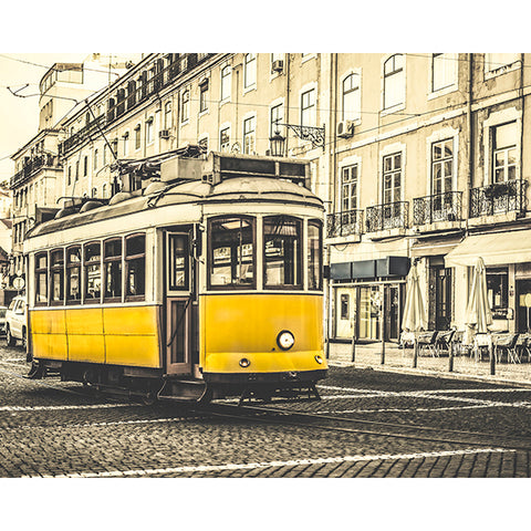 Vintage Tram Wall Mural