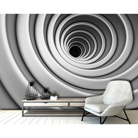 Abstract Circles Wall Mural