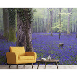 Bluebell Wood Wall Mural